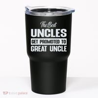 The Only Best Uncles Get Promoted To Great Uncle Tumbler thumb 0