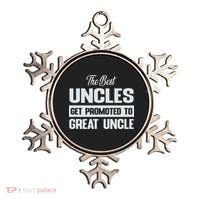 The Only Best Uncles Get Promoted To Great Uncle Ornament thumb 0
