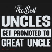 The Only Best Uncles Get Promoted To Great Uncle Kids Sweatshirt thumb 2