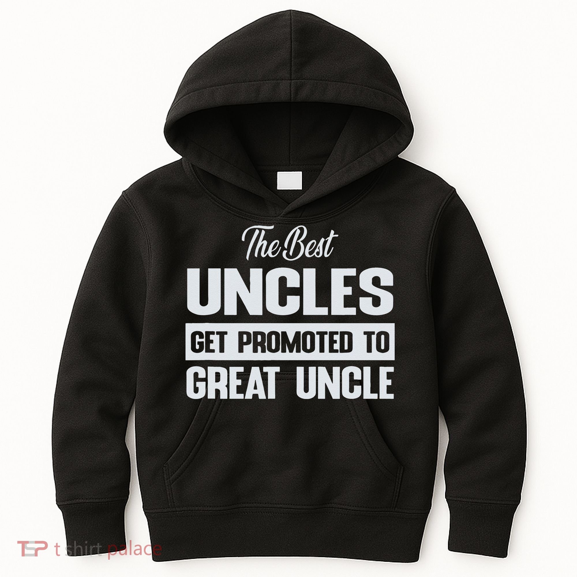 The Only Best Uncles Get Promoted To Great Uncle Kids Hoodie
