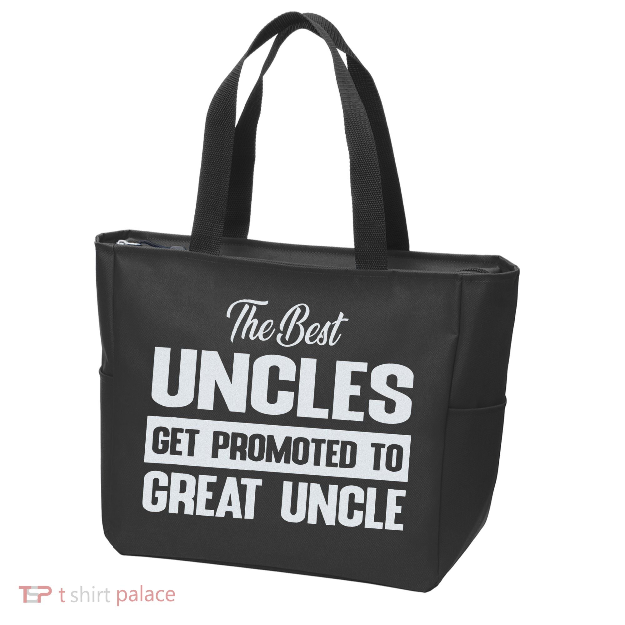 The Only Best Uncles Get Promoted To Great Uncle Tote Bag