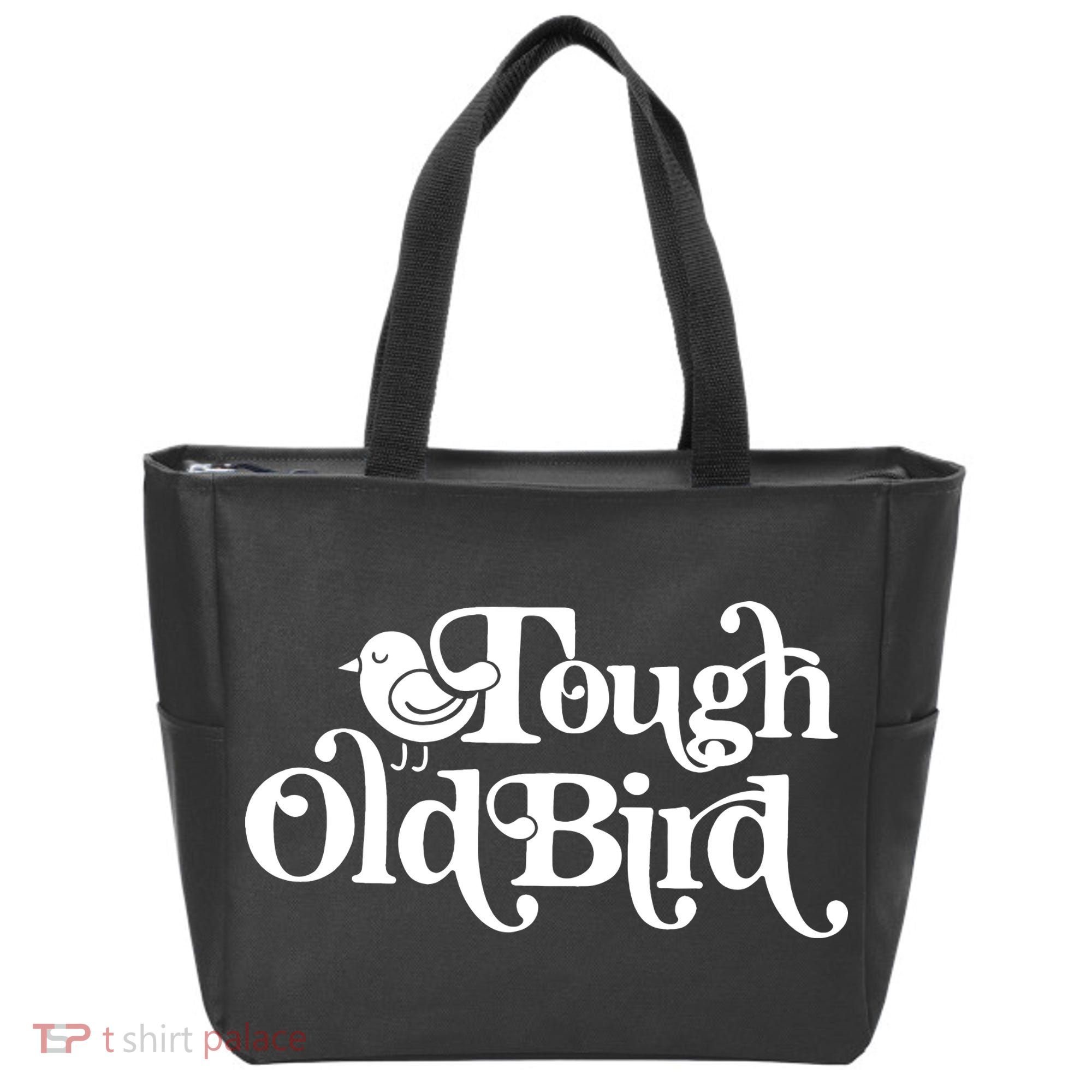 Tough Old Bird Grandma Tote Bag