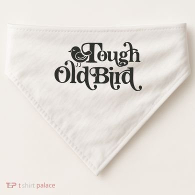Tough Old Bird Grandma USA-Made Doggie Bandana