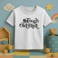 Tough Old Bird Grandma Toddler T-Shirt thumb 3