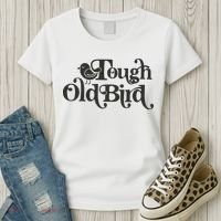 Tough Old Bird Grandma Women's T-Shirt thumb 3