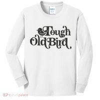 Tough Old Bird Grandma Kids Long Sleeve Shirt thumb 0