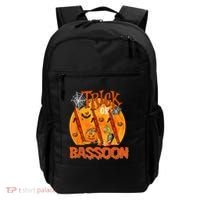 Trick Or Bassoon Halloween Musical Costume Witch's Hat Backpack thumb 0