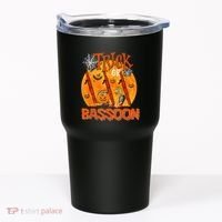 Trick Or Bassoon Halloween Musical Costume Witch's Hat Tumbler thumb 0