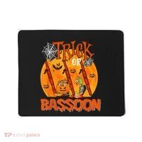 Trick Or Bassoon Halloween Musical Costume Witch's Hat Mousepad thumb 0