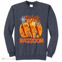 Trick Or Bassoon Halloween Musical Costume Witch's Hat Sweatshirt thumb 0