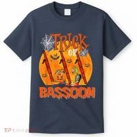 Trick Or Bassoon Halloween Musical Costume Witch's Hat T-Shirt thumb 0