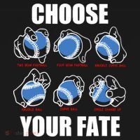 Types Of Baseball Pitches Choose Your Fate Gift For Pitcher T-Shirt thumb 7