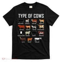 Types Of Cows Farmer Tee Costume Cow T-Shirt thumb 0