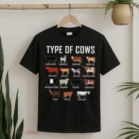 Types Of Cows Farmer Tee Costume Cow T-Shirt thumb 2