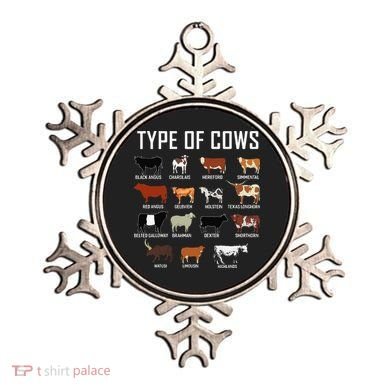 Types Of Cows Farmer Tee Costume Cow Ornament