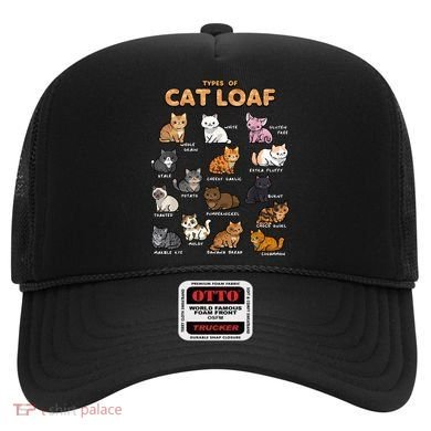 Types Of Cat Loaf Cute Kitten Funny Cat Meme Cat Lover Hat