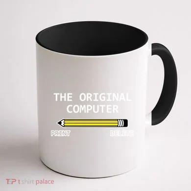 The Original Computer Coffee Mug back