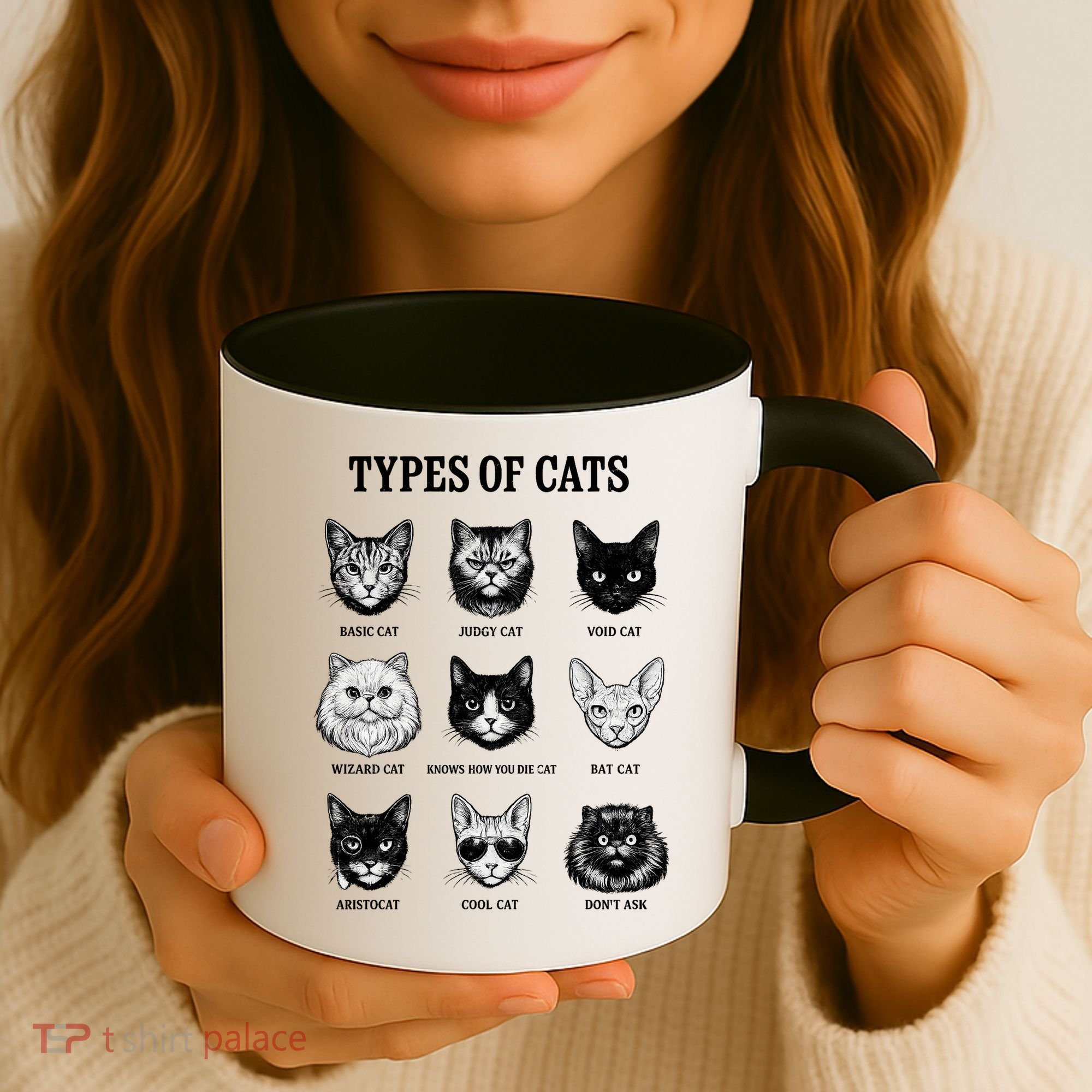 Types Of Cats Coffee Mug