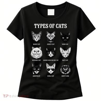Types Of Cats Women's T-Shirt