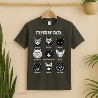 Types Of Cats T-Shirt thumb 2