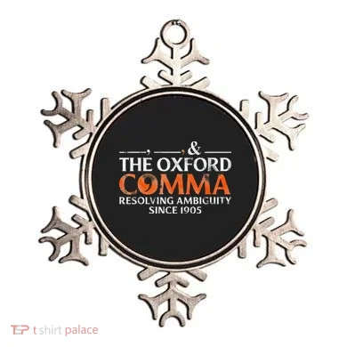 The Oxford Comma Resolving Ambiguity Since 1905 Ornament