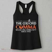 The Oxford Comma Resolving Ambiguity Since 1905 Women's Tank Top thumb 3