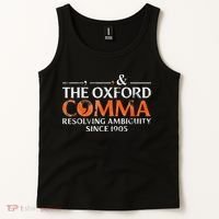 The Oxford Comma Resolving Ambiguity Since 1905 Tank Top thumb 2