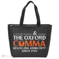 The Oxford Comma Resolving Ambiguity Since 1905 Tote Bag thumb 0