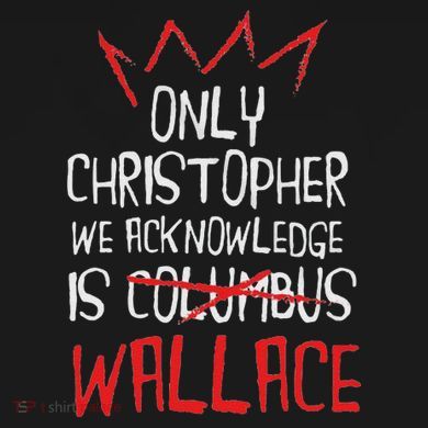 The Only Christopher We Acknowledge Is Wallace Womens Funnel Neck Pullover Hood