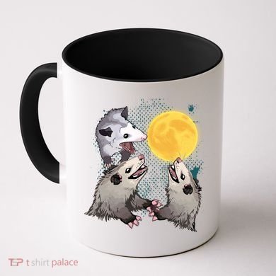 Three Opossum Dead Moon Possum Funny Gift Costumes Dults Gift Coffee Mug