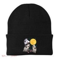 Three Opossum Dead Moon Possum Funny Gift Costumes Dults Gift Beanie thumb 0