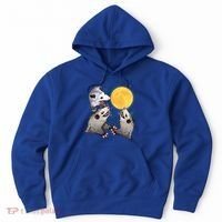 Three Opossum Dead Moon Possum Funny Gift Costumes Dults Gift Hoodie thumb 0