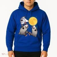 Three Opossum Dead Moon Possum Funny Gift Costumes Dults Gift Hoodie thumb 2