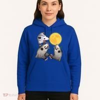 Three Opossum Dead Moon Possum Funny Gift Costumes Dults Gift Hoodie thumb 5