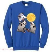 Three Opossum Dead Moon Possum Funny Gift Costumes Dults Gift Sweatshirt thumb 0