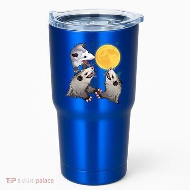 Three Opossum Dead Moon Possum Funny Gift Costumes Dults Gift Tumbler