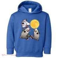 Three Opossum Dead Moon Possum Funny Gift Costumes Dults Gift Toddler Hoodie thumb 0