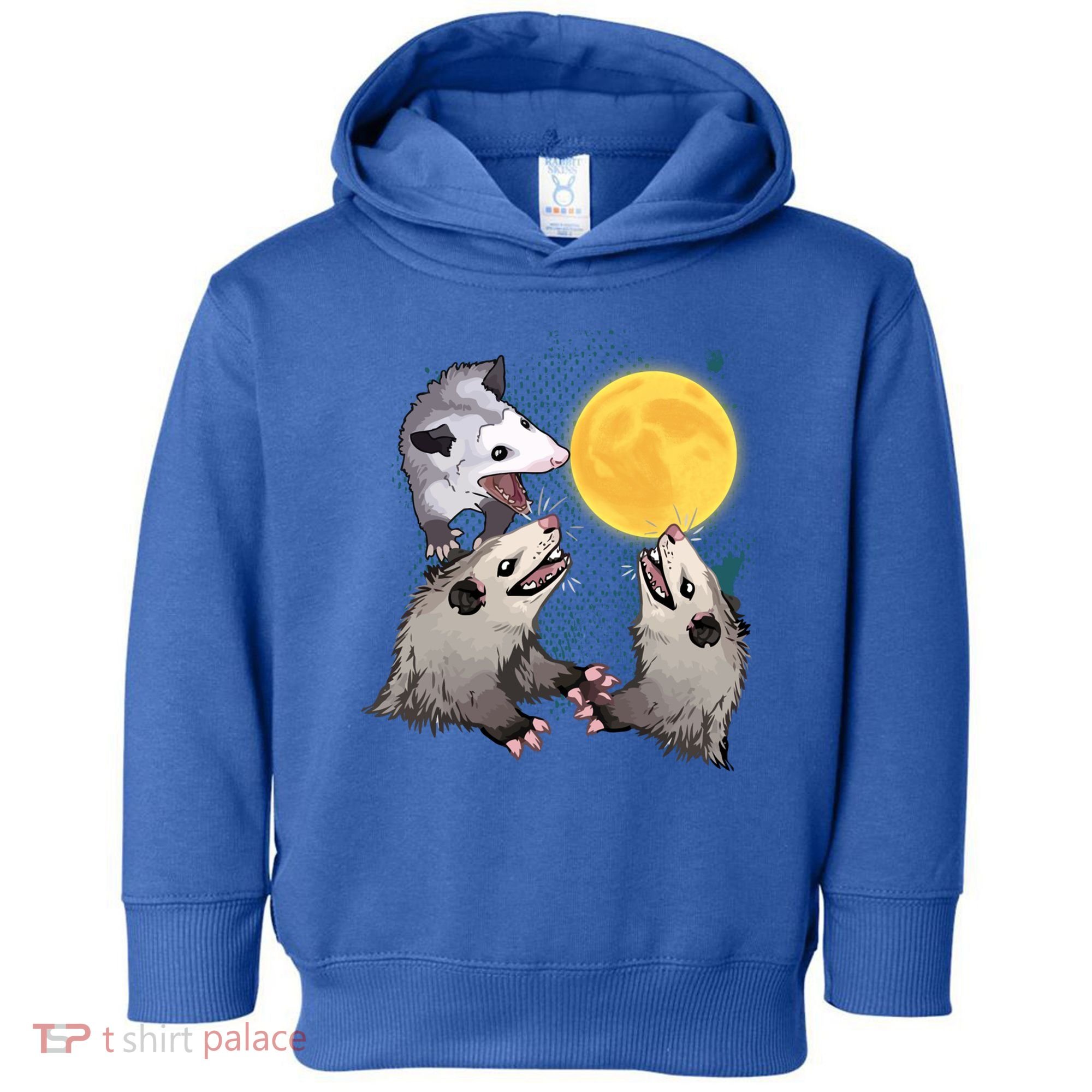 Three Opossum Dead Moon Possum Funny Gift Costumes Dults Gift Toddler Hoodie