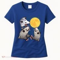 Three Opossum Dead Moon Possum Funny Gift Costumes Dults Gift Women's T-Shirt thumb 0