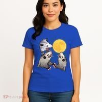 Three Opossum Dead Moon Possum Funny Gift Costumes Dults Gift Women's T-Shirt thumb 4