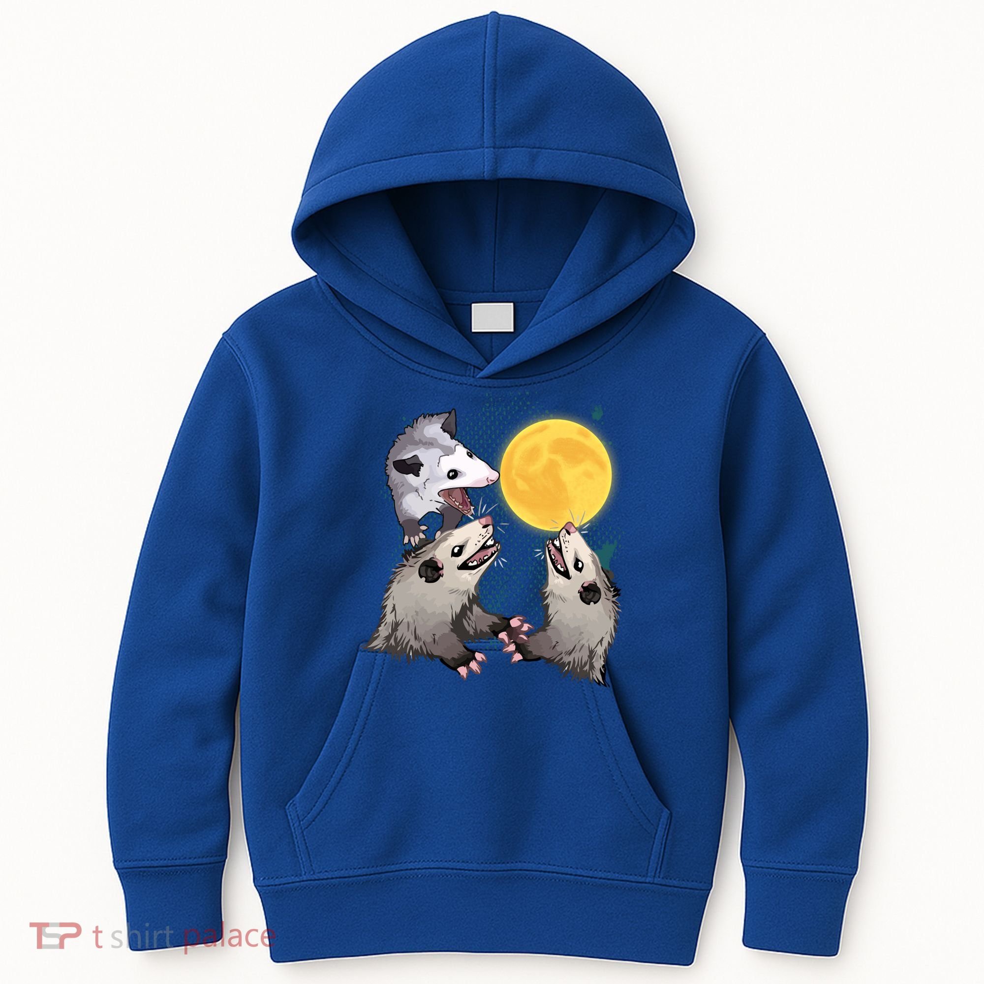 Three Opossum Dead Moon Possum Funny Gift Costumes Dults Gift Kids Hoodie