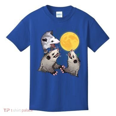 Three Opossum Dead Moon Possum Funny Gift Costumes Dults Gift Kids T-Shirt