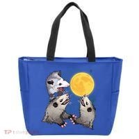 Three Opossum Dead Moon Possum Funny Gift Costumes Dults Gift Tote Bag thumb 0