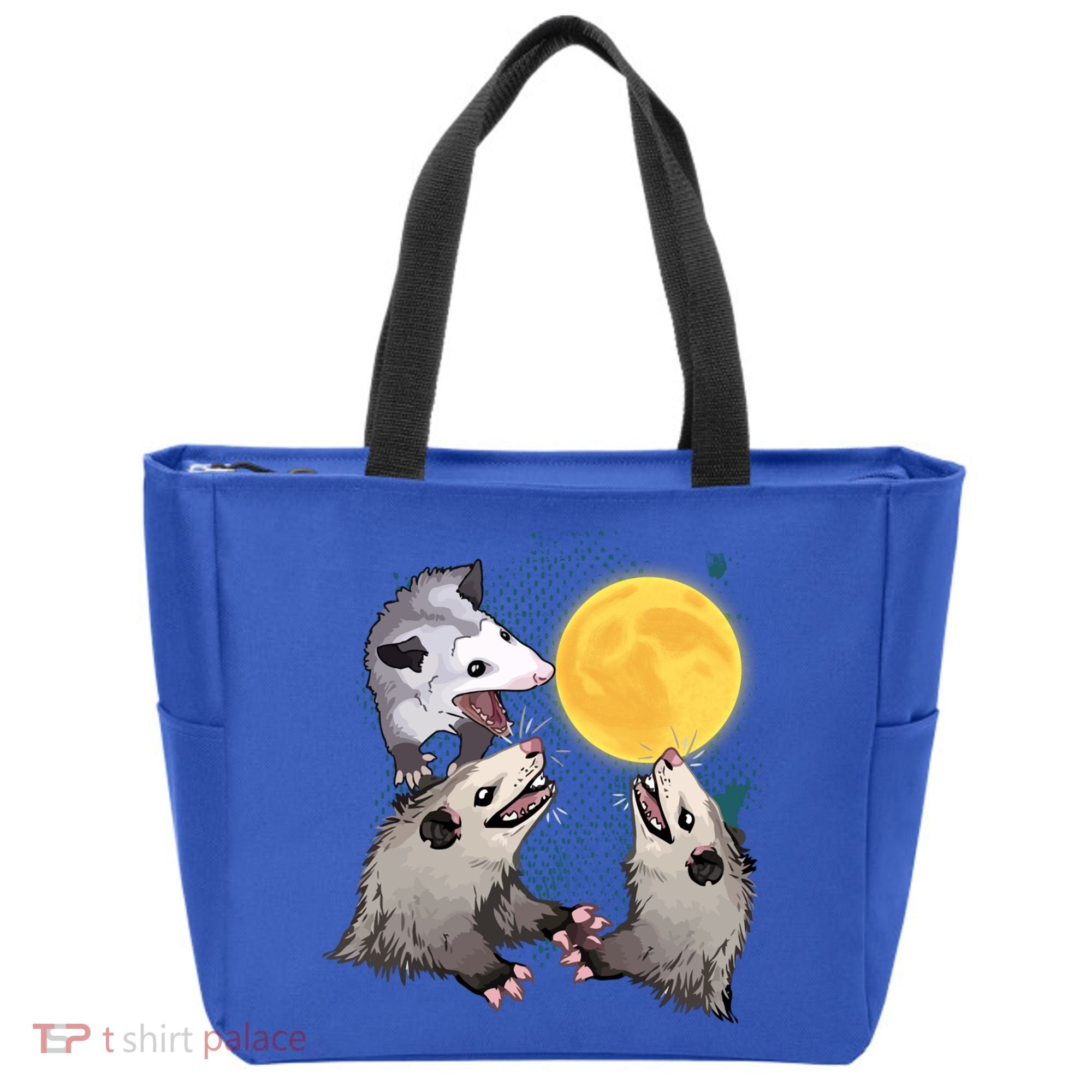 Three Opossum Dead Moon Possum Funny Gift Costumes Dults Gift Tote Bag