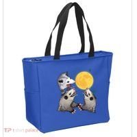 Three Opossum Dead Moon Possum Funny Gift Costumes Dults Gift Tote Bag thumb 2