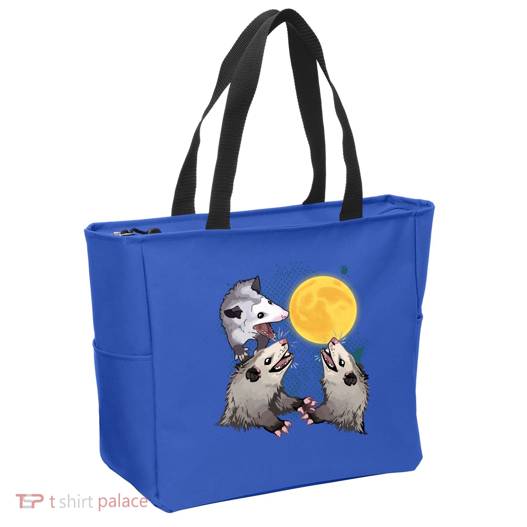 Three Opossum Dead Moon Possum Funny Gift Costumes Dults Gift Tote Bag