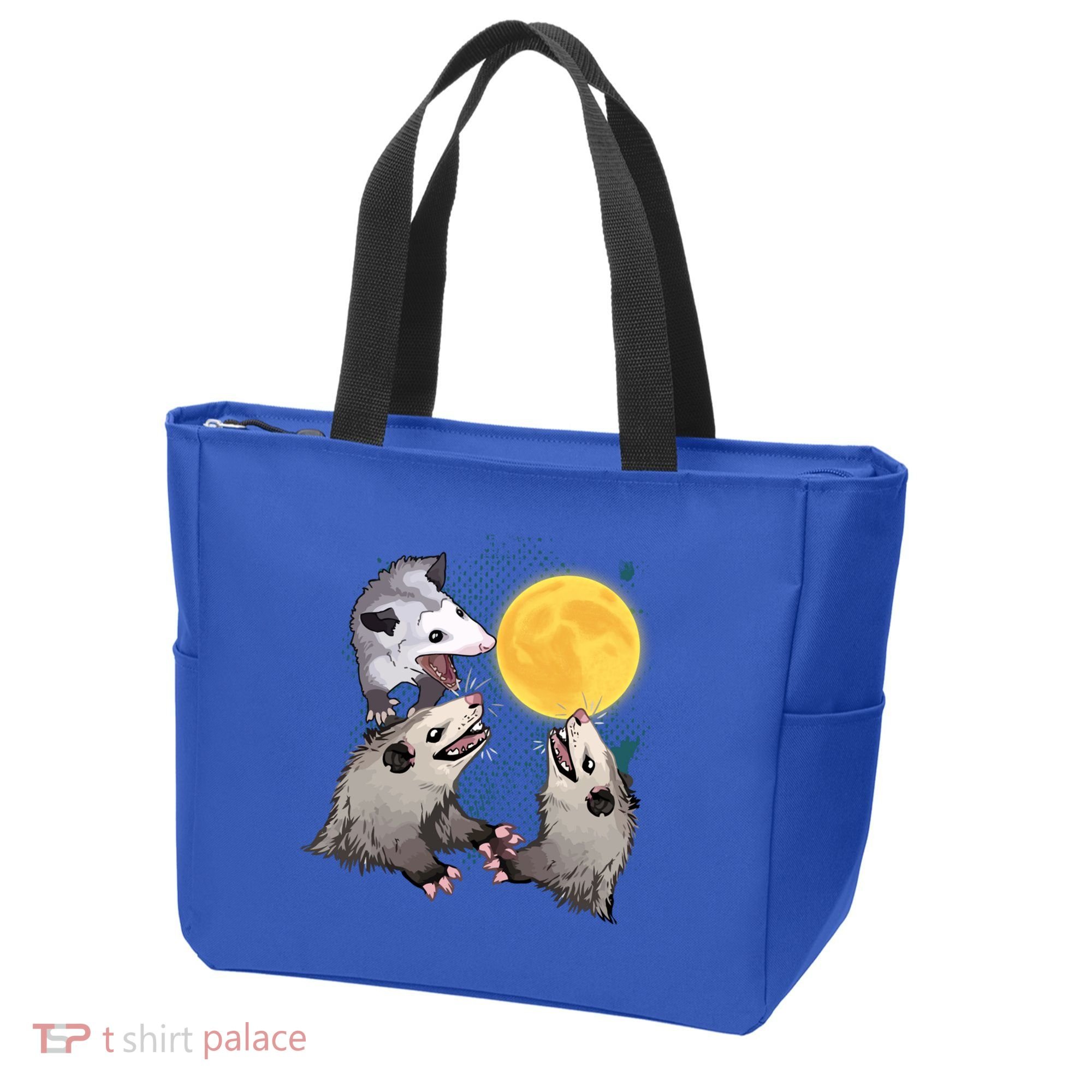 Three Opossum Dead Moon Possum Funny Gift Costumes Dults Gift Tote Bag