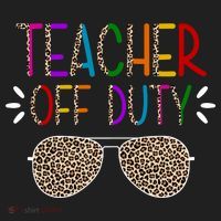 Teacher Off Duty Summer Break Cheetah Women's Sweatshirt thumb 2