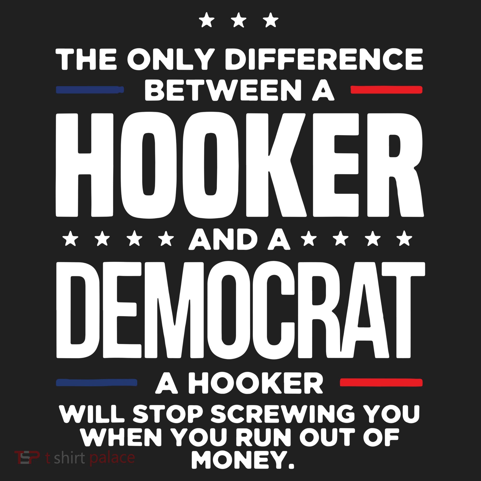 The Only Difference Between A Hooker And A Democrat Beanie