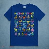 Types Of Dinosaurs Alphabet A Z ABC Dino Identification  T-Shirt thumb 5